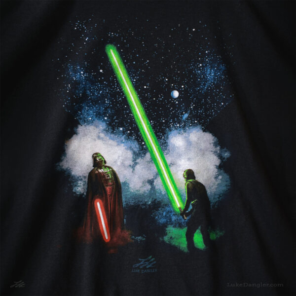 Star Wars Lightsaber Parody Tshirt