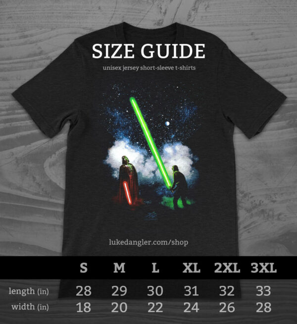 Tshirt Size Guide