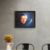 Elon Musk Planet To Infinity & Elon Print Framed