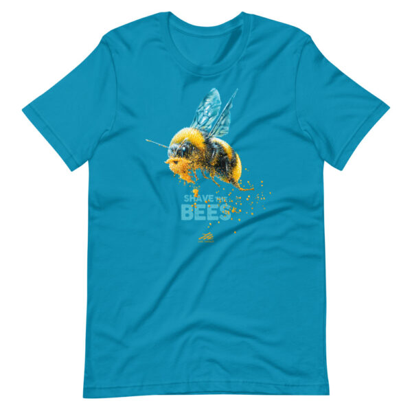 Bee Beard Shave The Bees Shirt Aqua