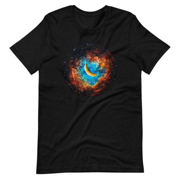 Space Banana Nanner Nebula Shirt Black