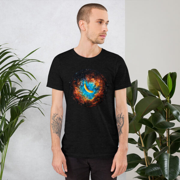 Space Banana Nanner Nebula Shirt Black - Mens