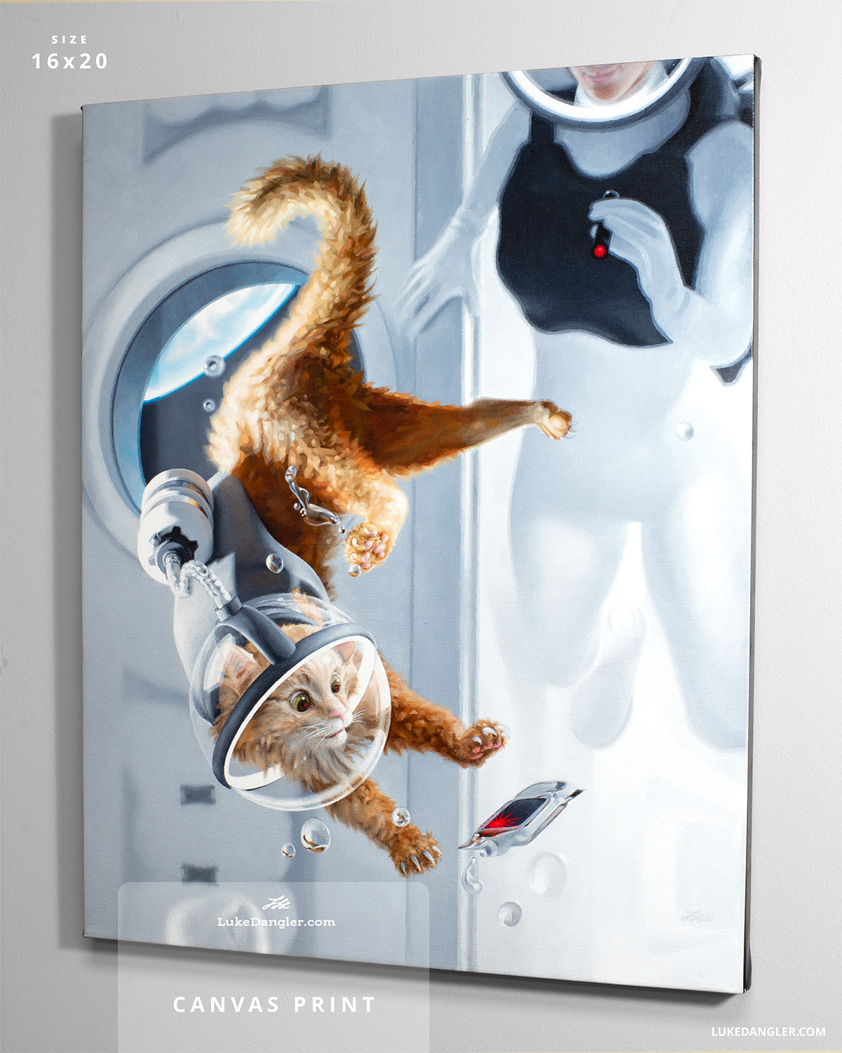 Space Cat Series - Luke Dangler