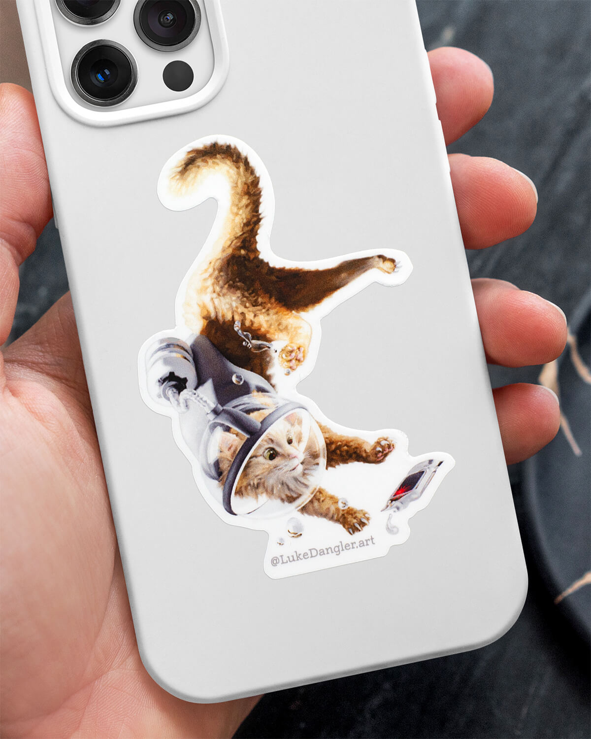 Space Cat Sticker