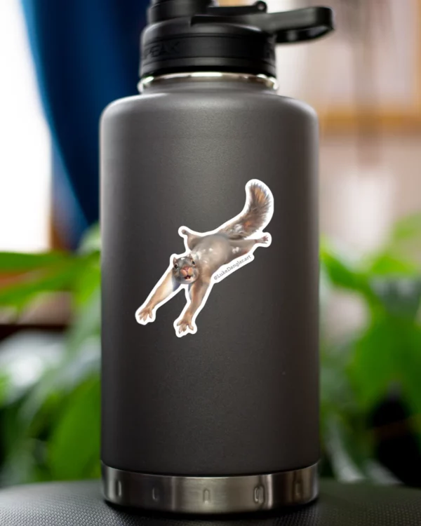 Flying Squirrel Sticker