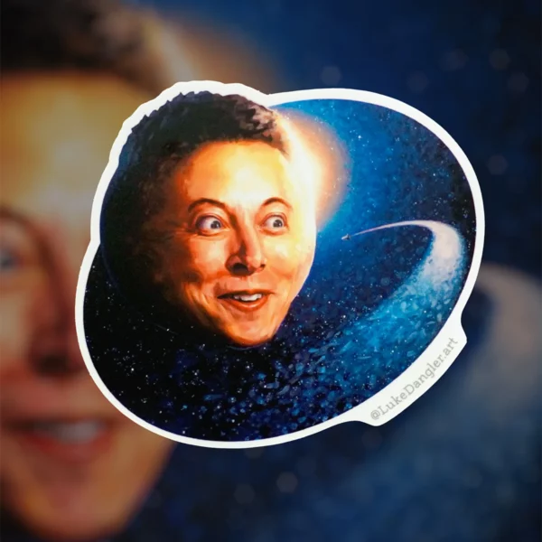 Elon Musk Sticker