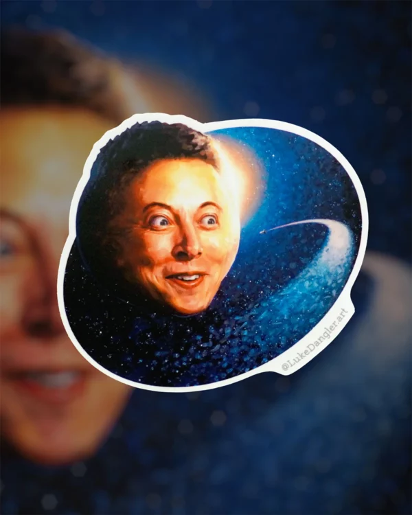 Elon Musk Sticker