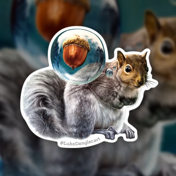 Squirrel Sticker