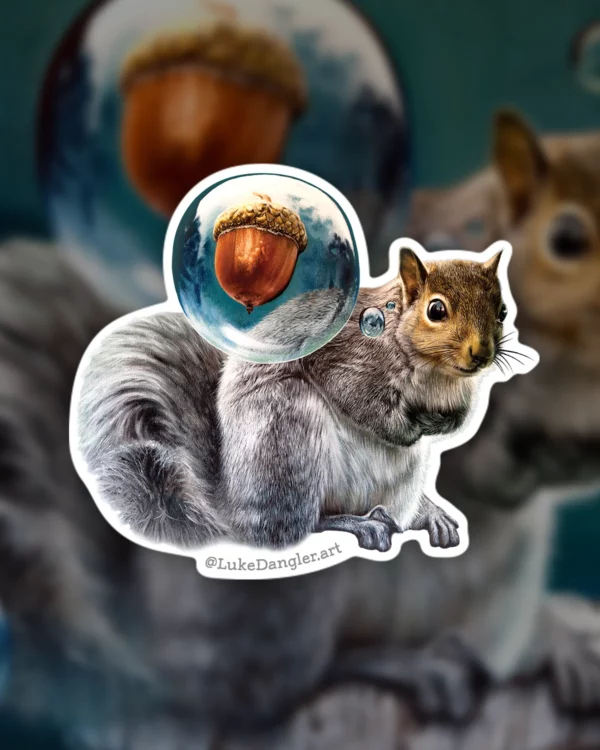 Squirrel Sticker