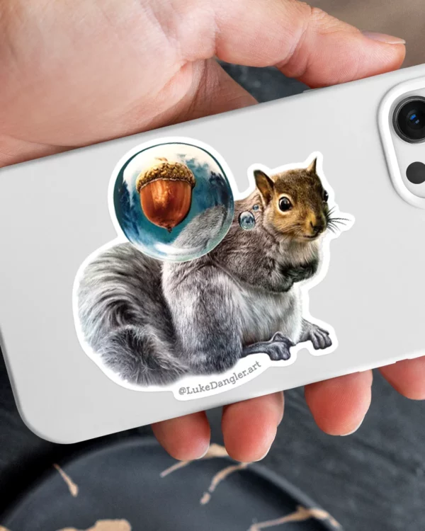 Squirrel Sticker