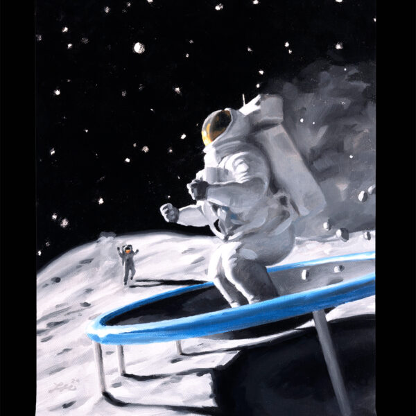 Giant Leap - Canvas Print 16x20