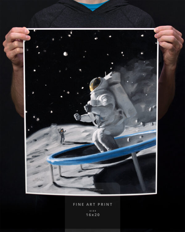 Giant Leap - Fine Art Print 16x20